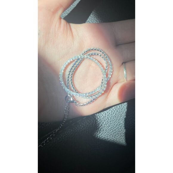 Glimmer Necklace by Phyllis and Rosie - Picture 2 of 3